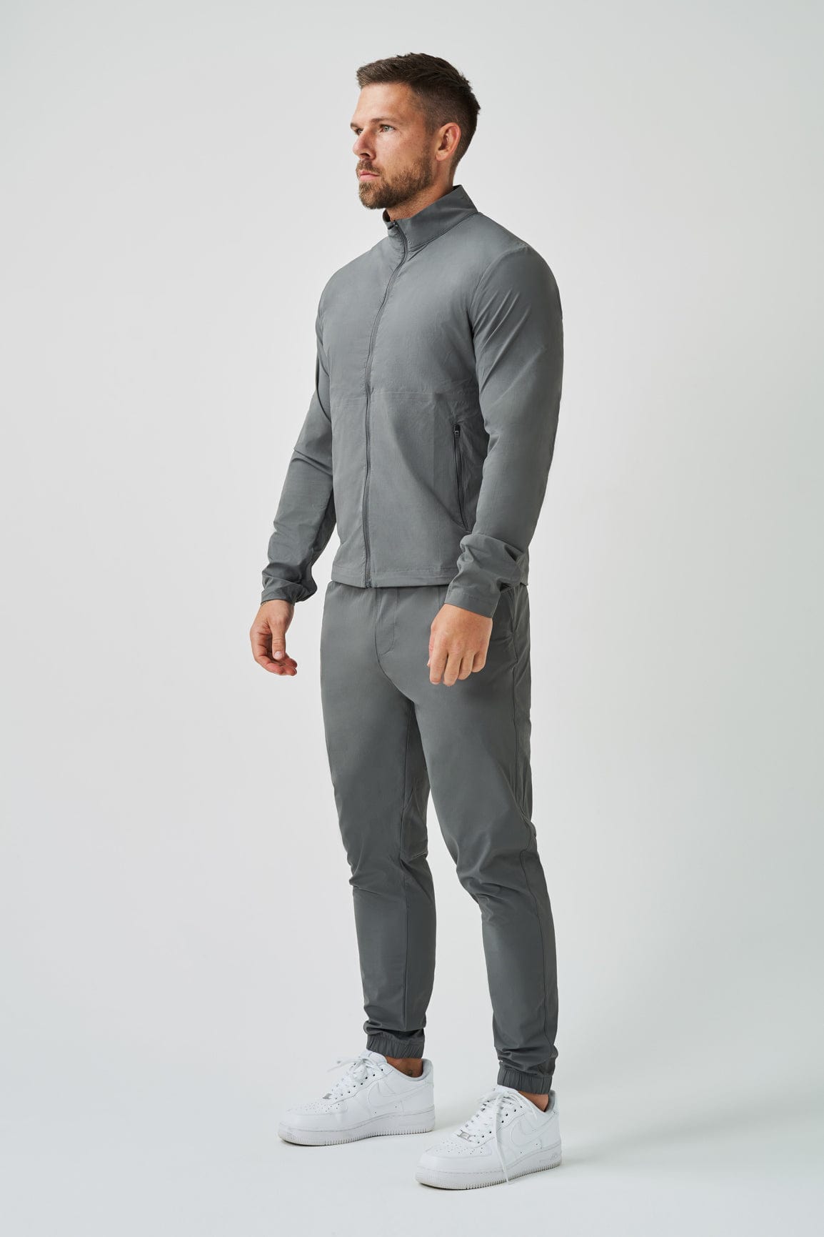 Legend London Tracksuits TRACKSUIT JACKET - LIGHT GREY
