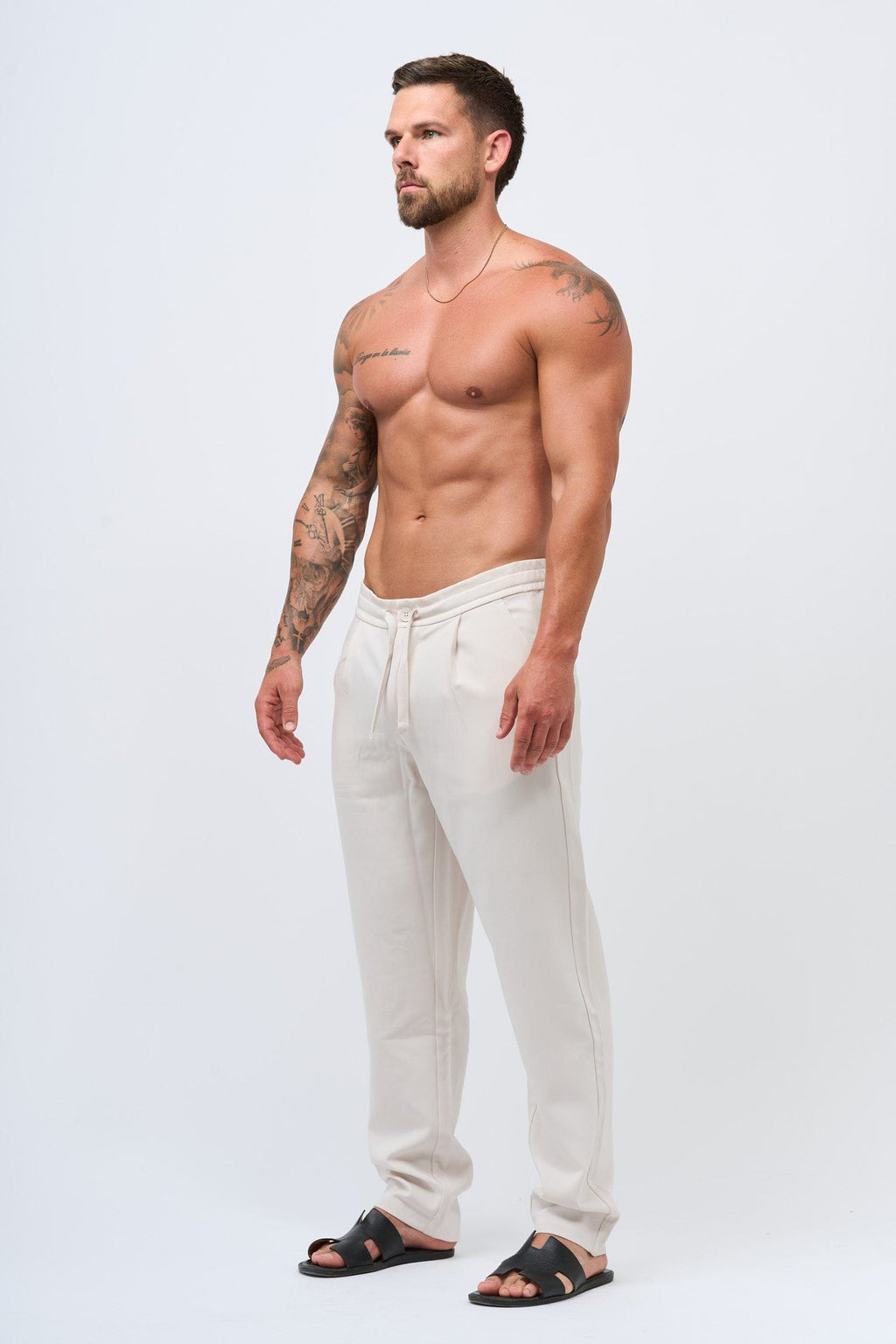 Legend London Trouser TWIN SET TROUSER - ECRU