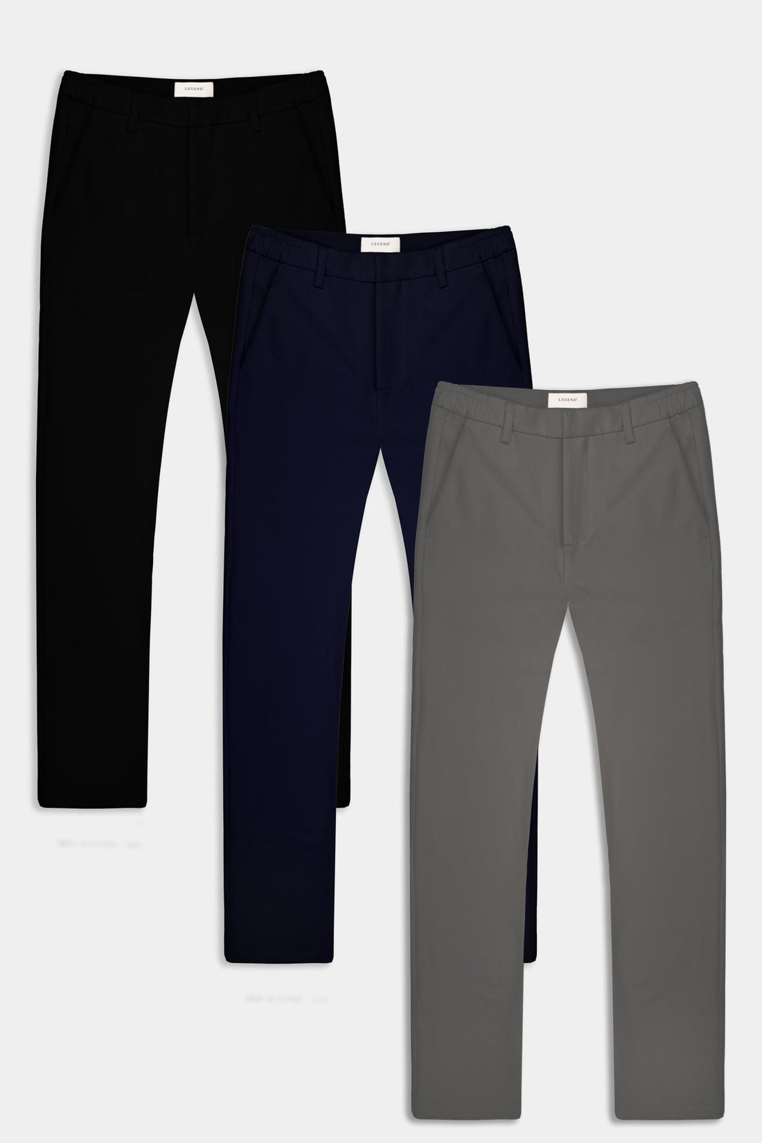 Legend London Trousers 28 / Combo 2 HYBRID TROUSER 3-Pack