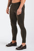 Legend London Trousers - chino SPRAY-ON STRETCH CHINO - DEEP BROWN