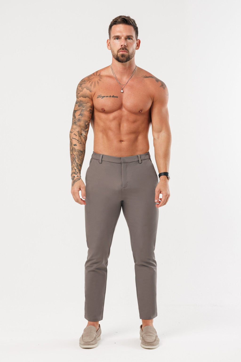 Legend London Trousers - HYBRID HYBRID TROUSER - DARK GREY