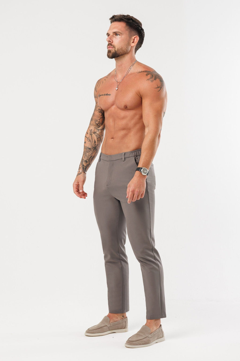 Legend London Trousers - HYBRID HYBRID TROUSER - DARK GREY