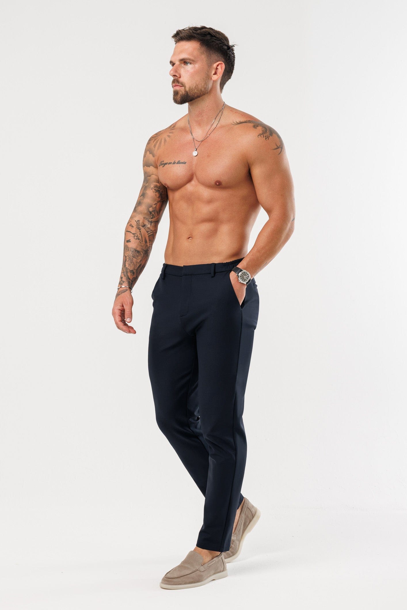 Legend London Trousers - HYBRID HYBRID TROUSER - NAVY