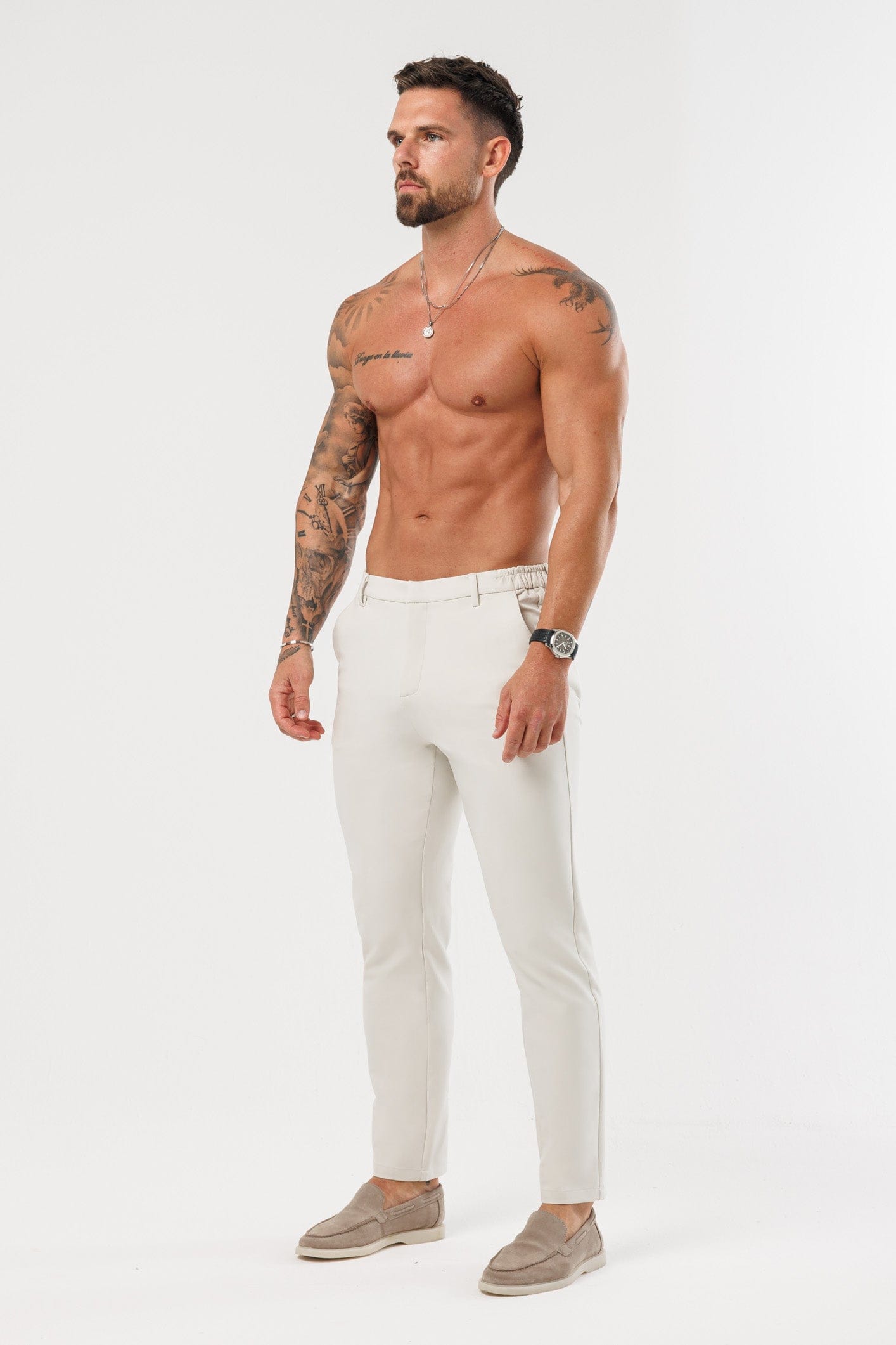 Legend London Trousers - HYBRID HYBRID TROUSER - STONE