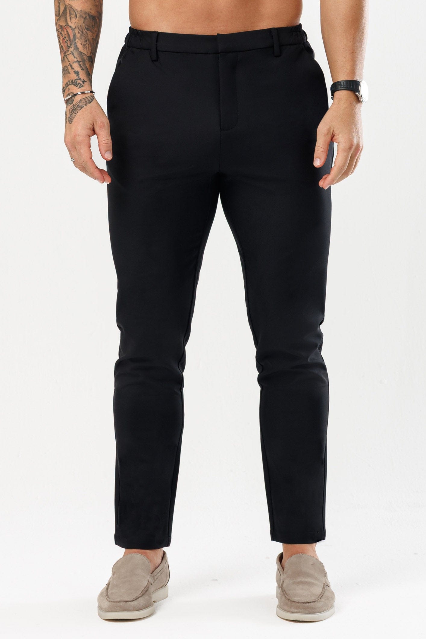 Legend London Trousers HYBRID TROUSER - BLACK
