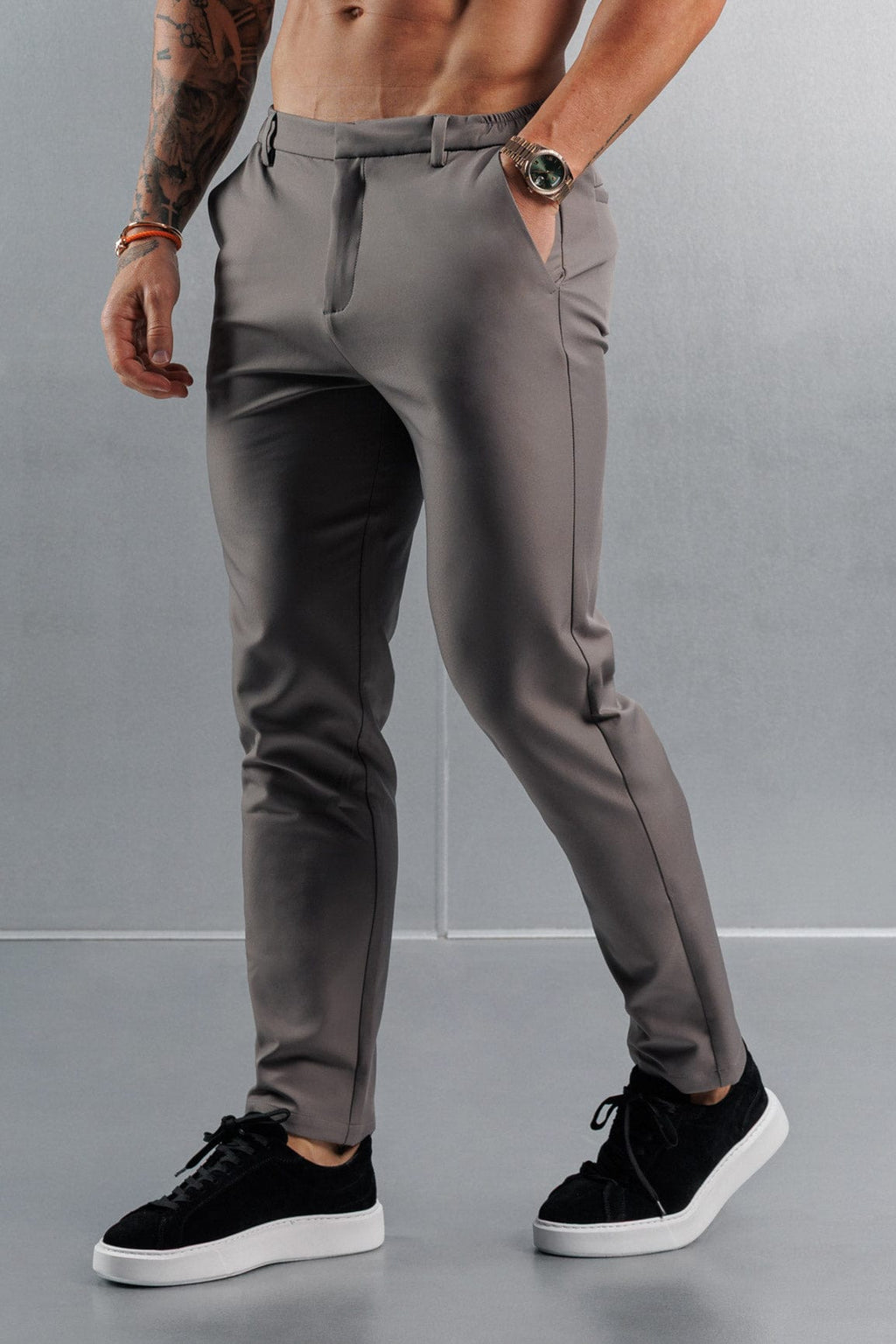Legend London Trousers HYBRID TROUSER - DARK GREY