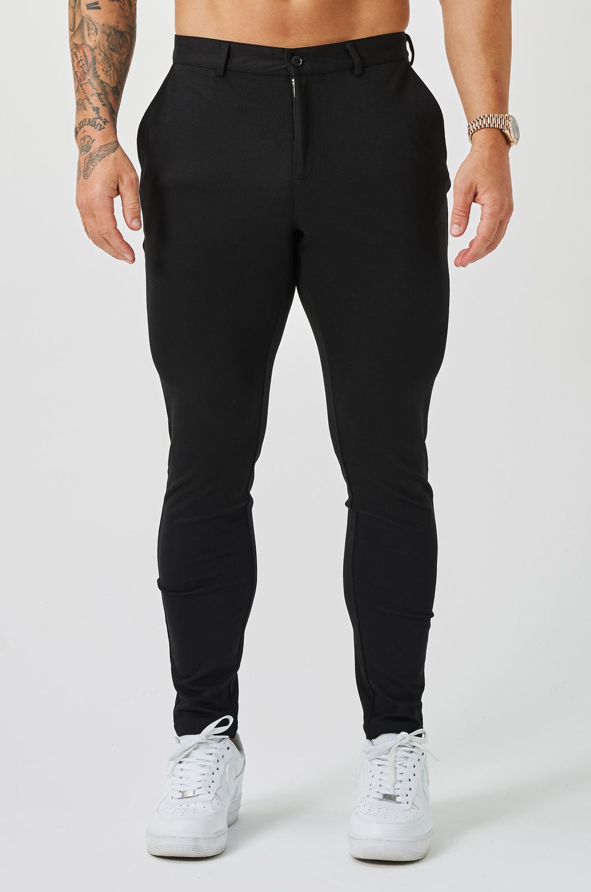 Legend London Trousers LUXE TROUSER - BLACK