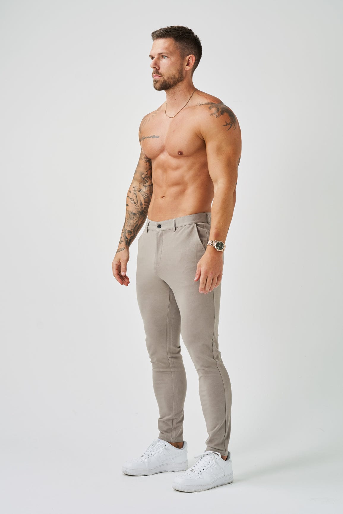 Legend London Trousers LUXE TROUSER - TAUPE