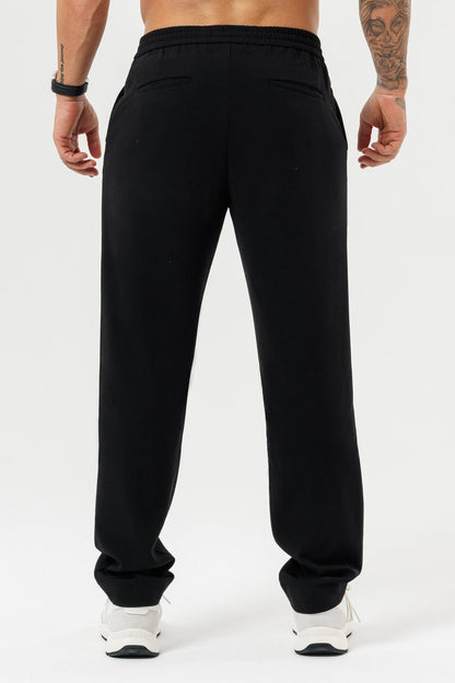 Legend London TROUSERS - RELAXED RELAXED TROUSER - BLACK