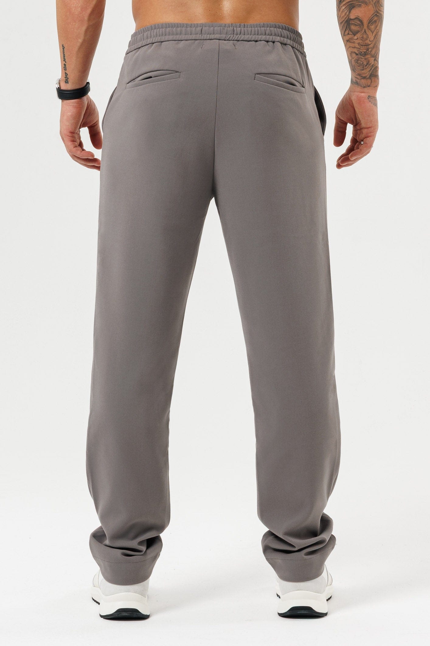 Legend London TROUSERS - RELAXED RELAXED TROUSER - DARK GREY