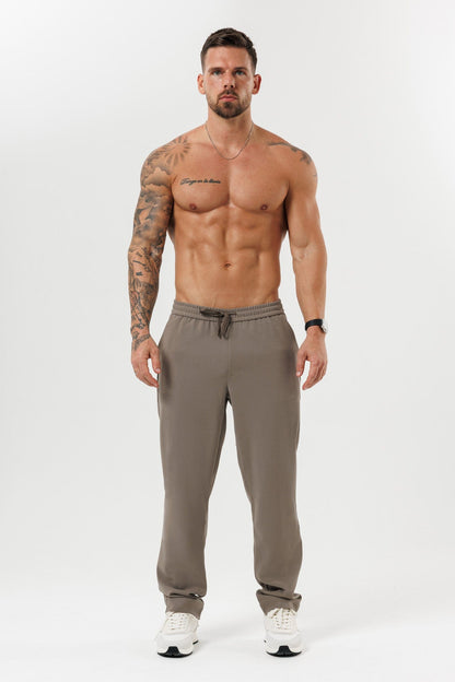Legend London TROUSERS - RELAXED RELAXED TROUSER - TAUPE