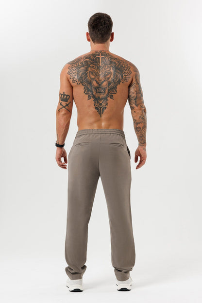 Legend London TROUSERS - RELAXED RELAXED TROUSER - TAUPE