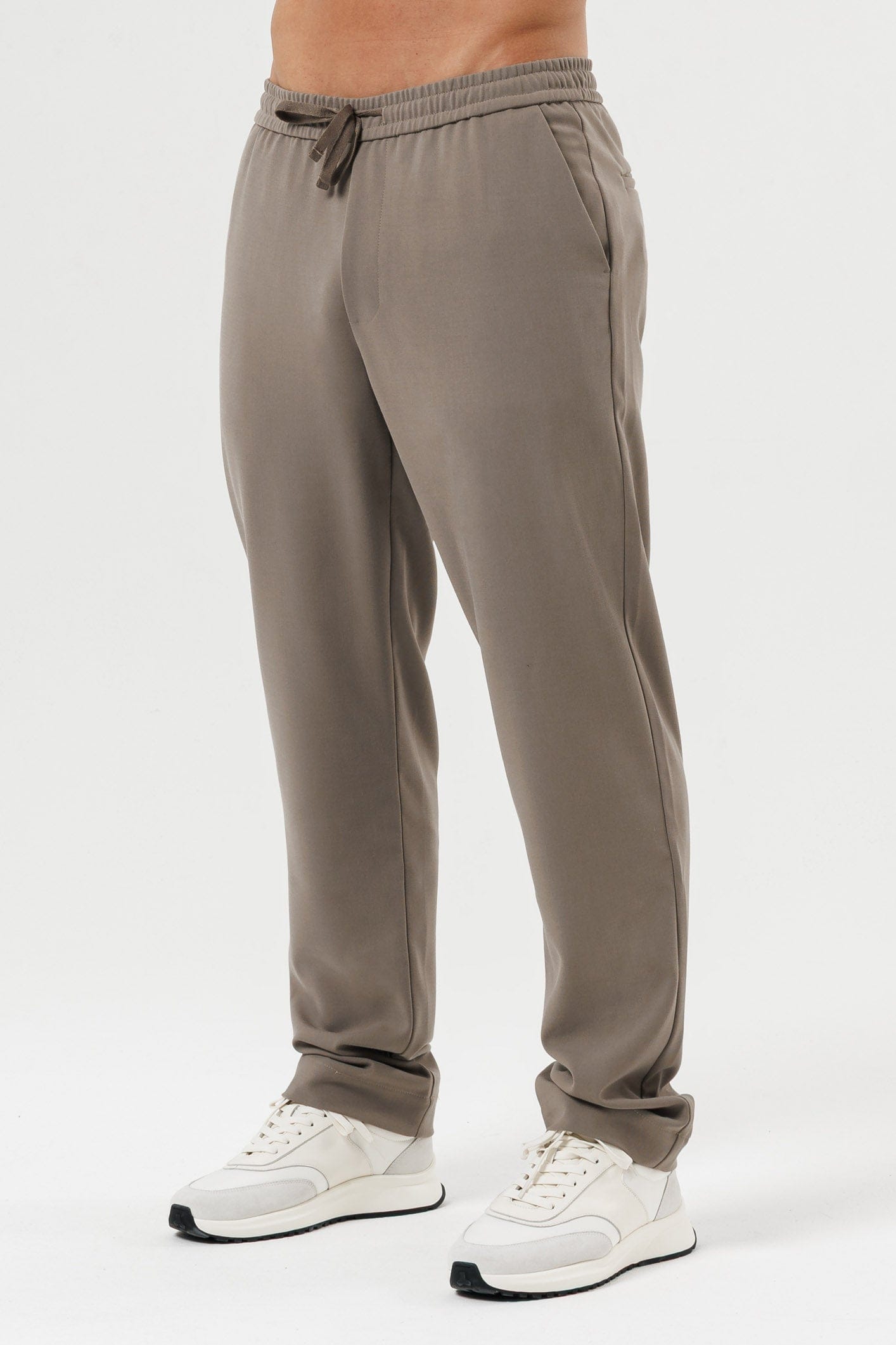 Legend London TROUSERS - RELAXED RELAXED TROUSER - TAUPE