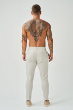 Legend London Trousers STRETCH WOVEN TROUSER - SAND