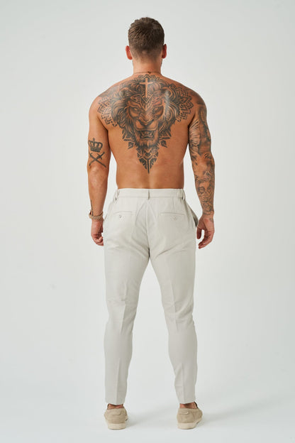 Legend London Trousers STRETCH WOVEN TROUSER - SAND