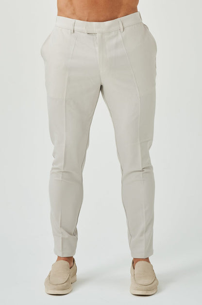 Legend London Trousers STRETCH WOVEN TROUSER - SAND