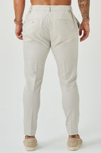 Legend London Trousers STRETCH WOVEN TROUSER - SAND