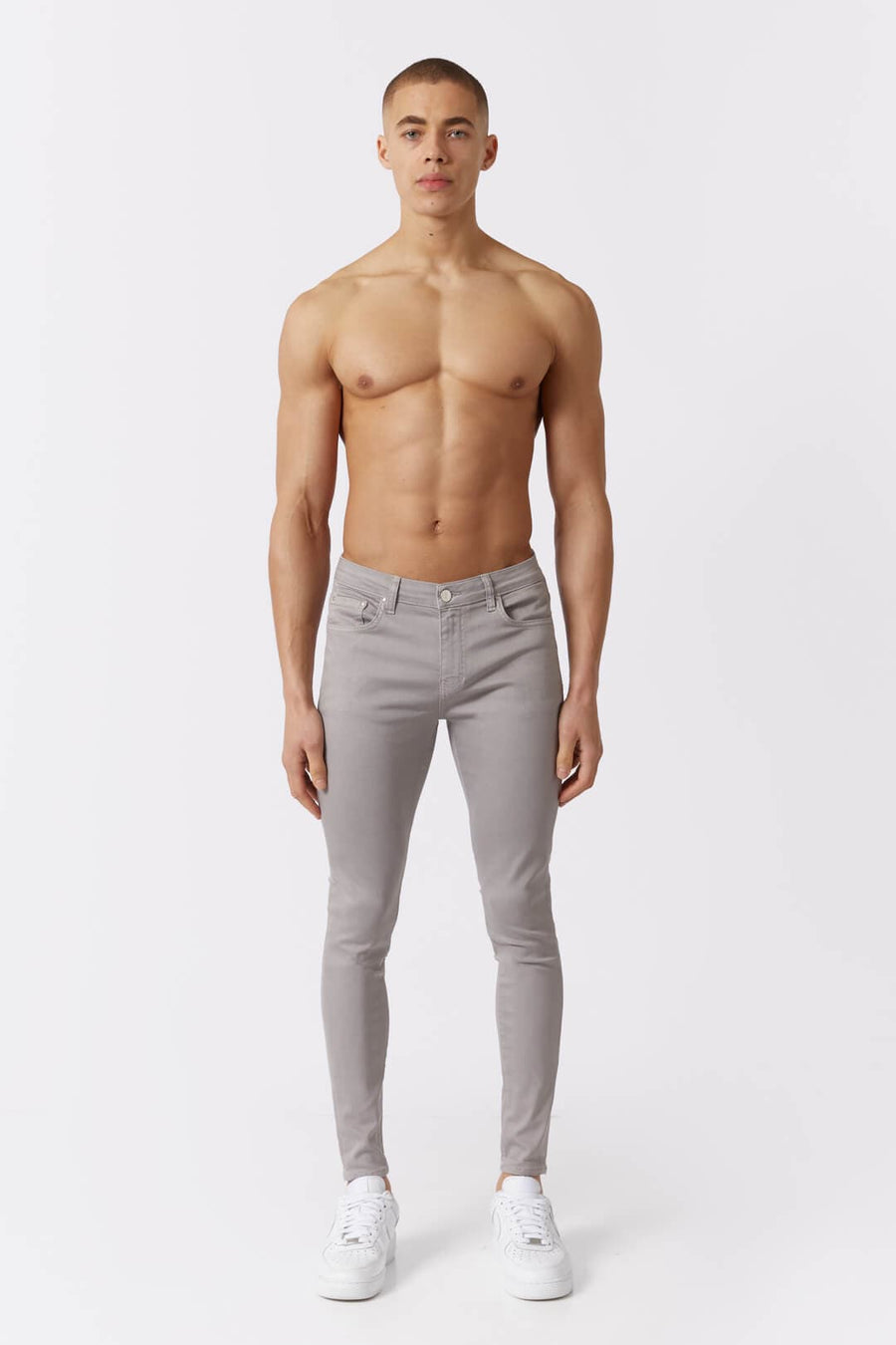Legend London COLOURED DENIM - ICE GREY