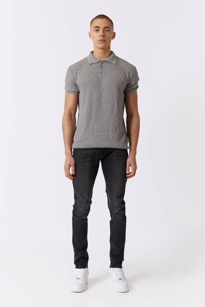 Legend London DIAMOND POLO - GREY