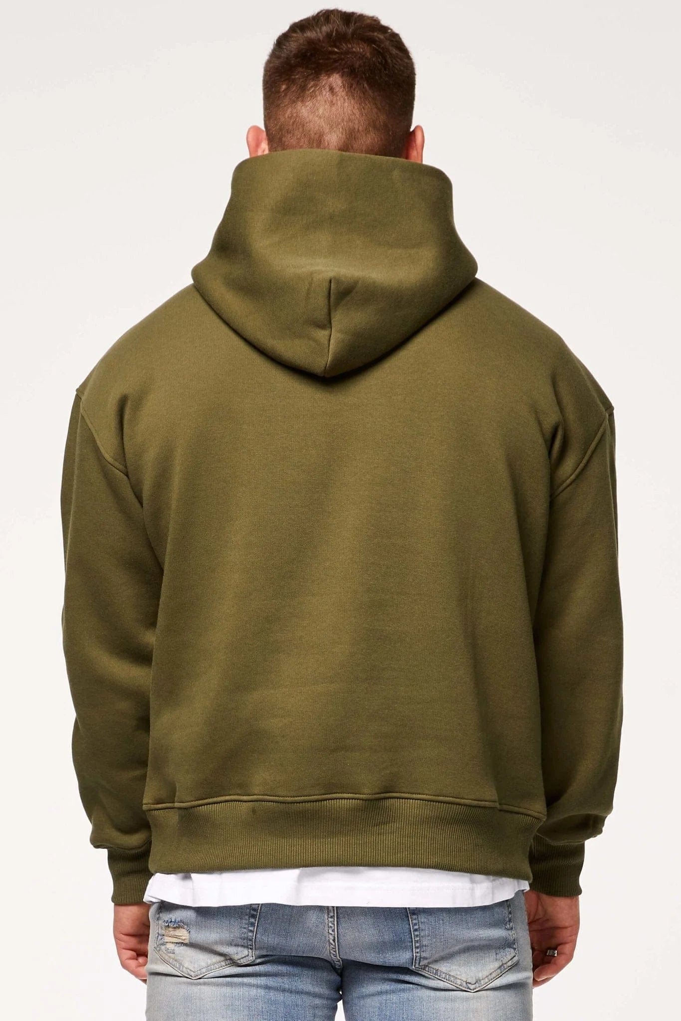 Olive green 2025 hoodie mens