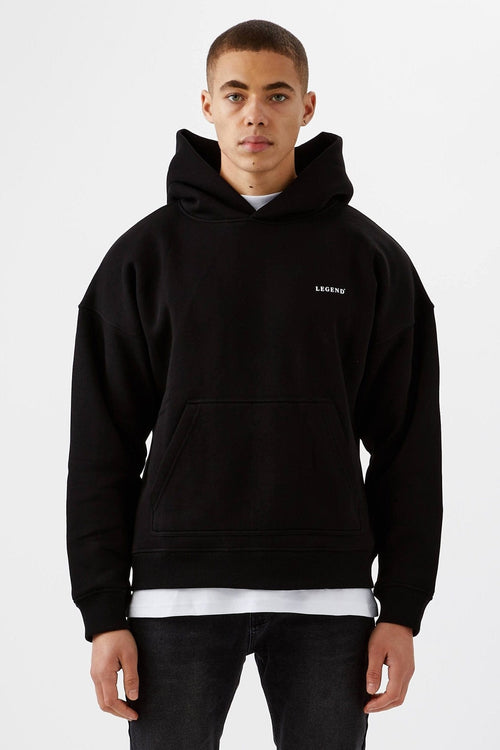 Legend London Hoodie LOGO HOODIE - BLACK