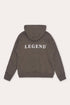 Legend London Hoodie LOGO HOODIE - BROWN