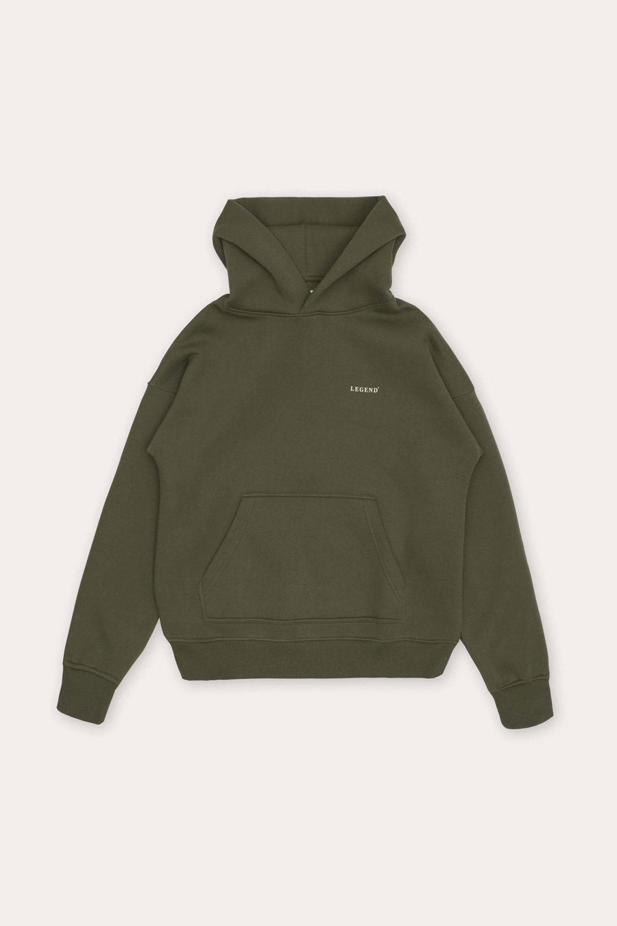 Legend London Hoodie LOGO HOODIE - OLIVE
