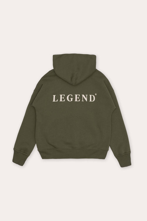 Legend London Hoodie LOGO HOODIE - OLIVE