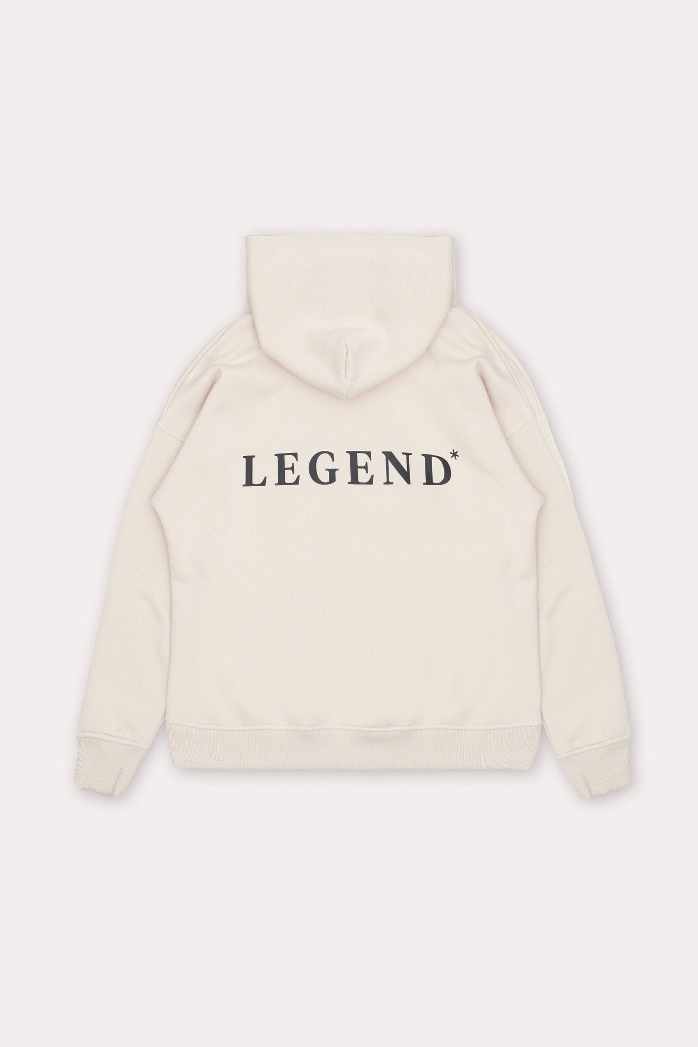 Legend London Hoodies LOGO HOODIE - CREAM