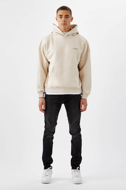 Legend London Hoodies LOGO HOODIE - CREAM