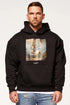 Legend London Hoodies TAKE FLIGHT PRINT HOODIE - BLACK