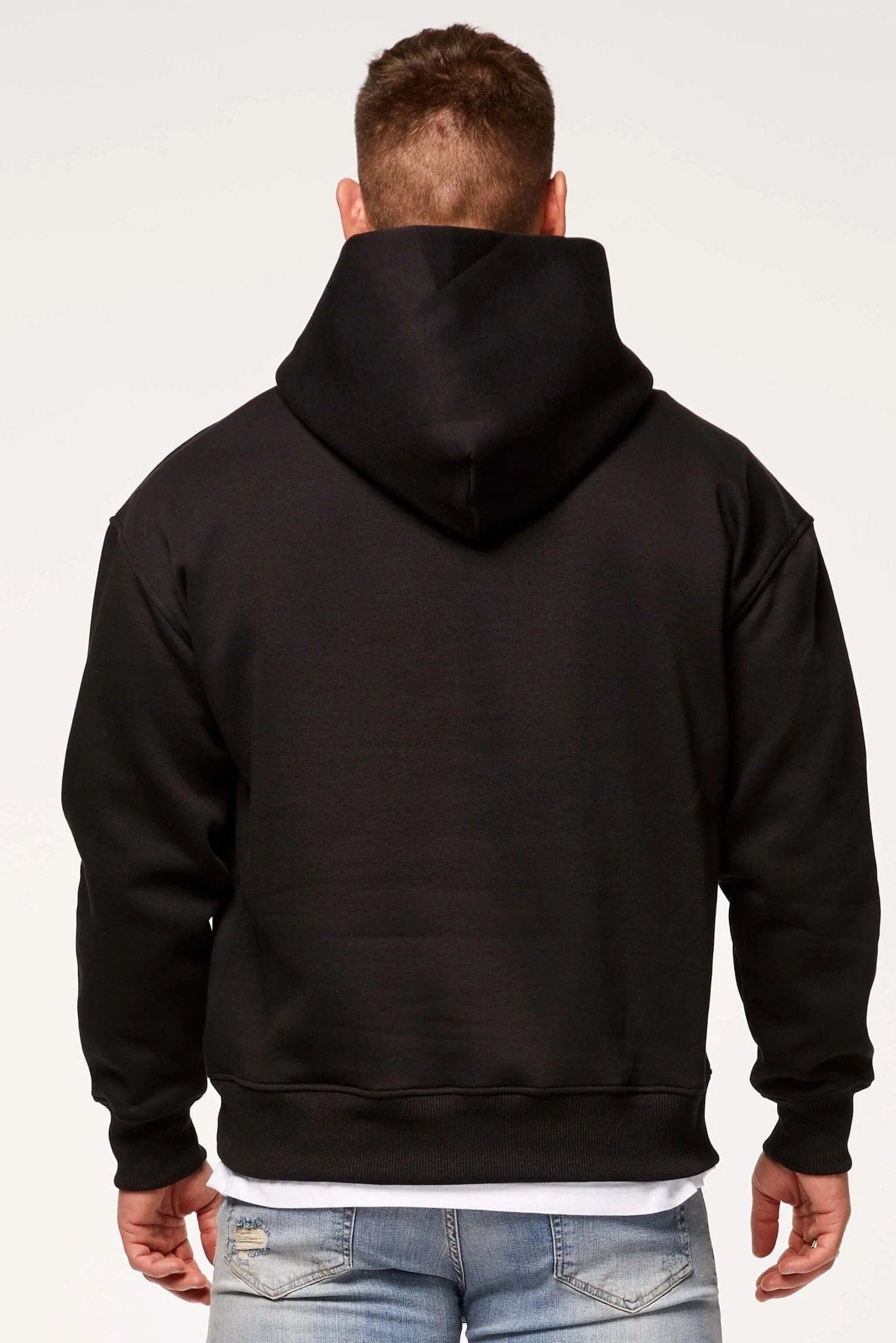Legend London Hoodies TAKE FLIGHT PRINT HOODIE - BLACK