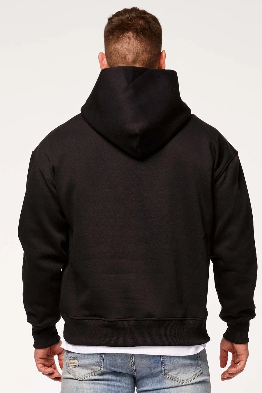 Legend London Hoodies TAKE FLIGHT PRINT HOODIE - BLACK