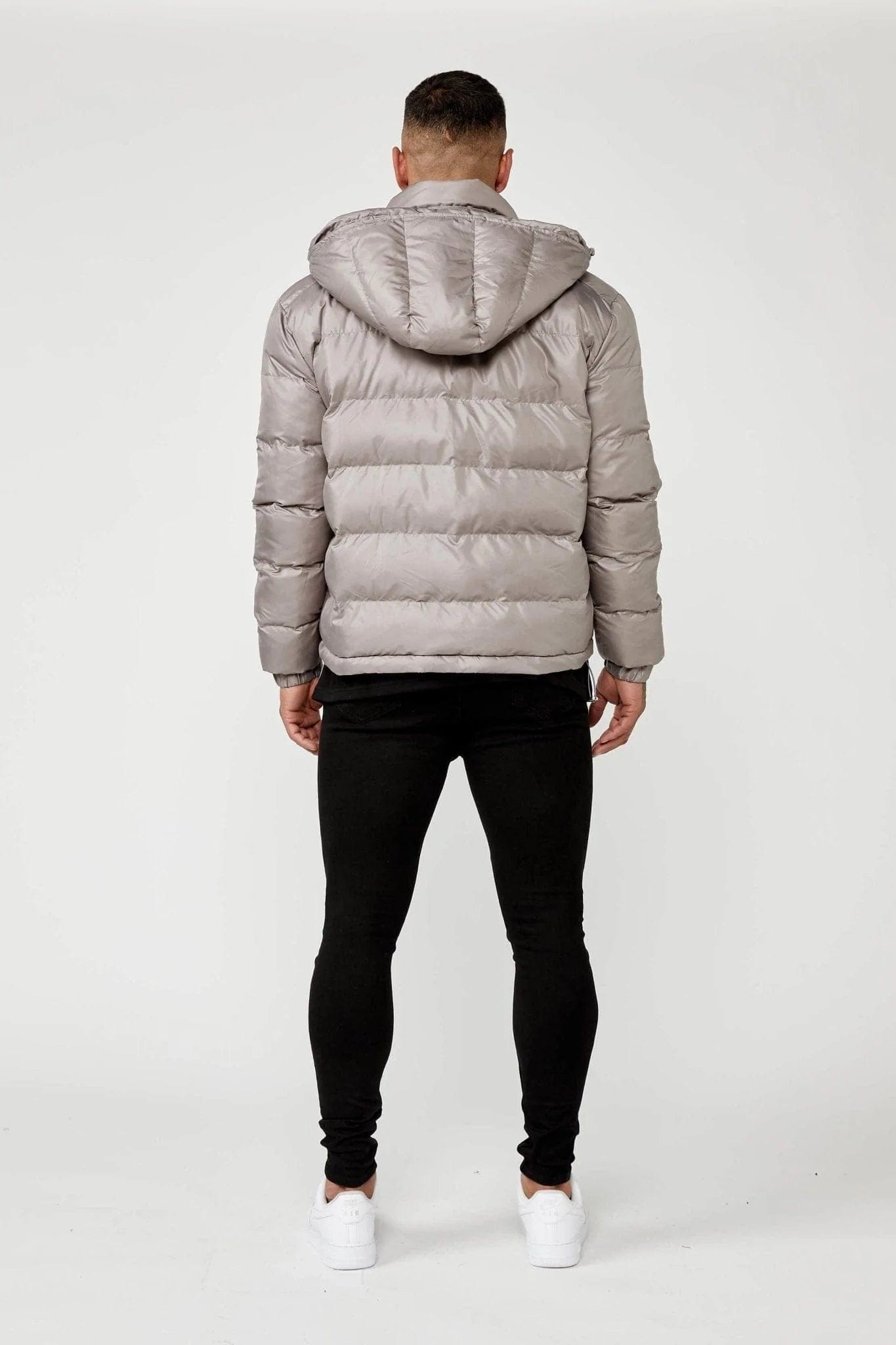 High shine deals puffer jacket mens