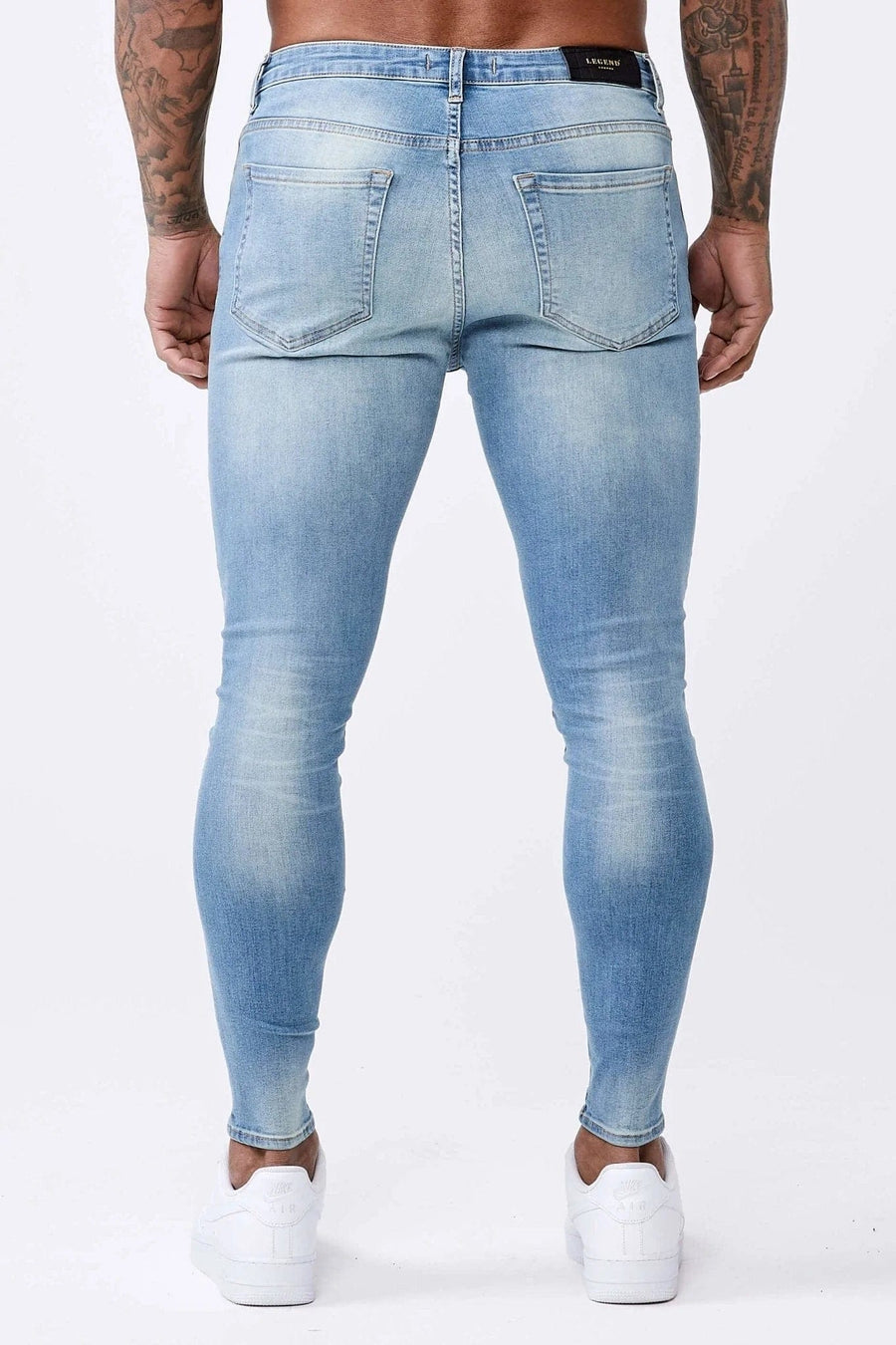 Legend London Jeans Aqua Blue - Spray-On Jeans