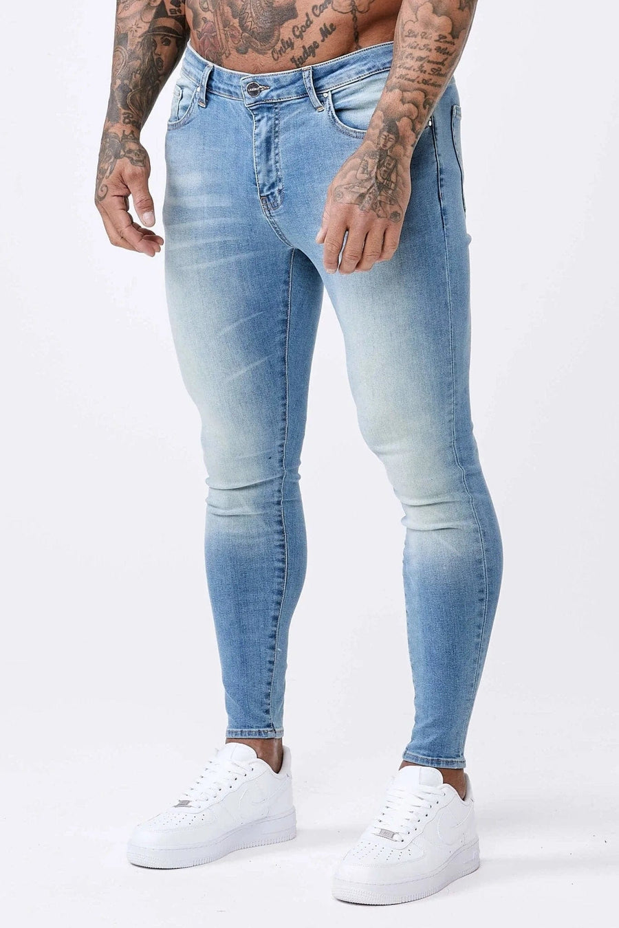 Legend London Jeans Aqua Blue - Spray-On Jeans