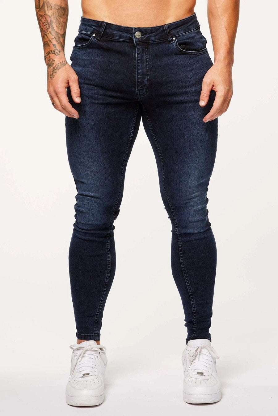 Legend London Jeans BLUE BLACK - SPRAY ON JEANS