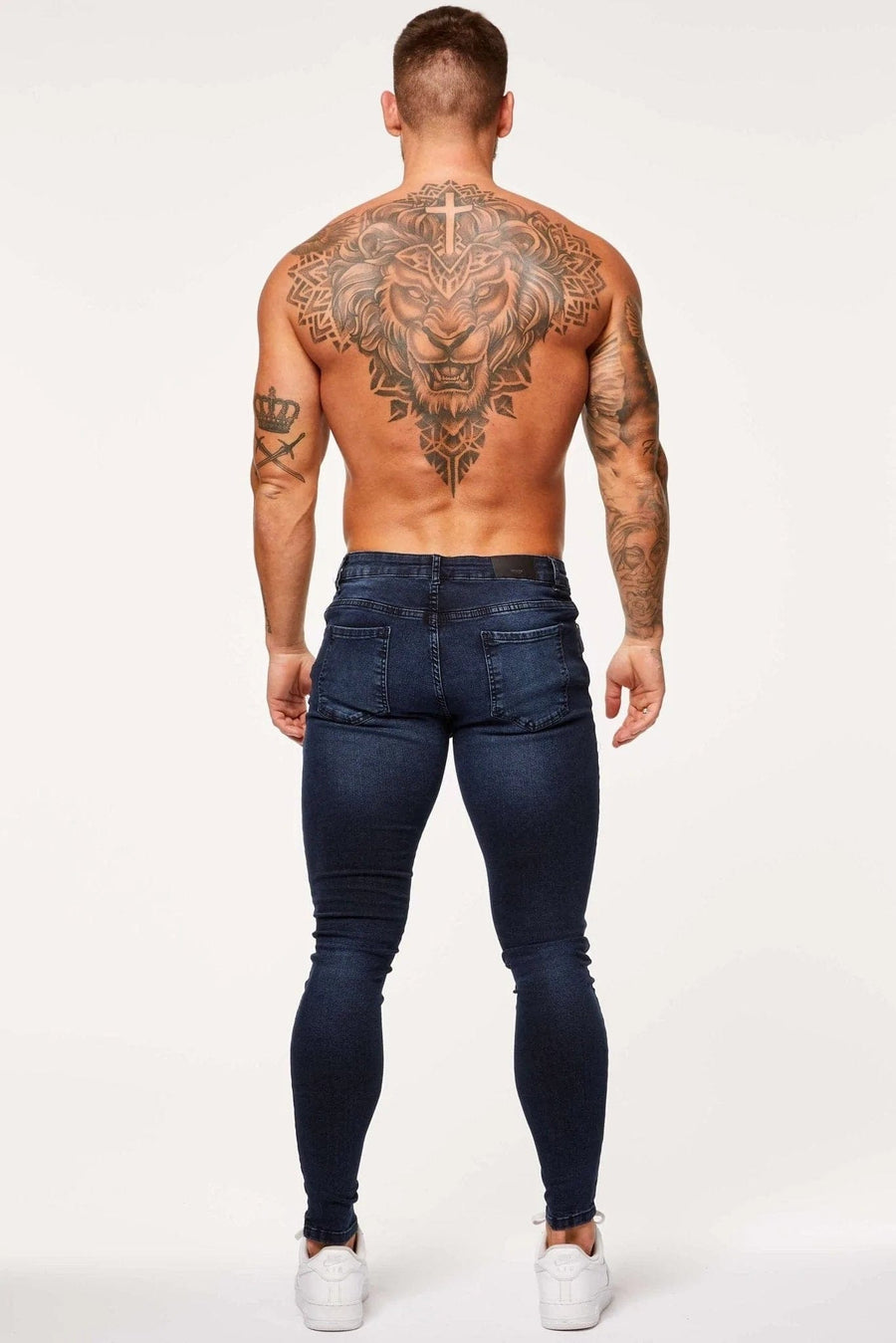 Legend London Jeans BLUE BLACK - SPRAY ON JEANS