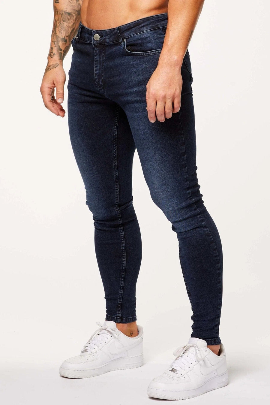 Legend London Jeans BLUE BLACK - SPRAY ON JEANS