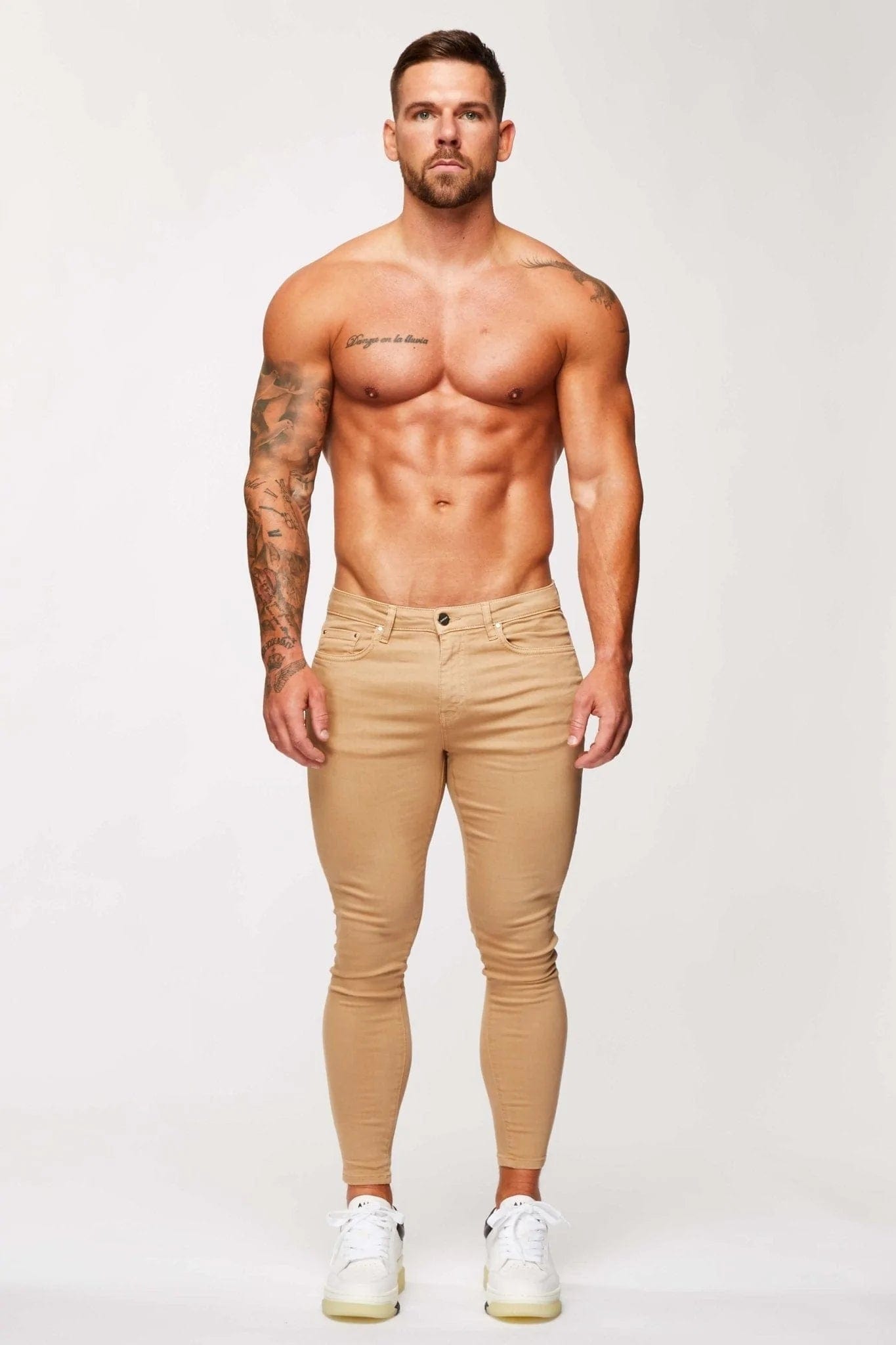 Legend London Jeans COLOURED DENIM - BEIGE