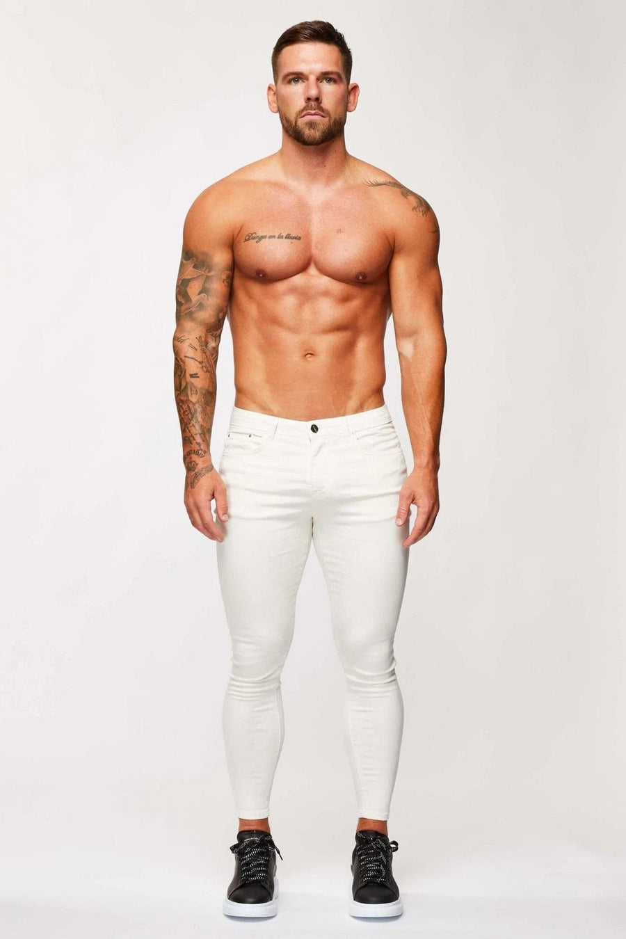 Legend London Jeans COLOURED DENIM - ECRU