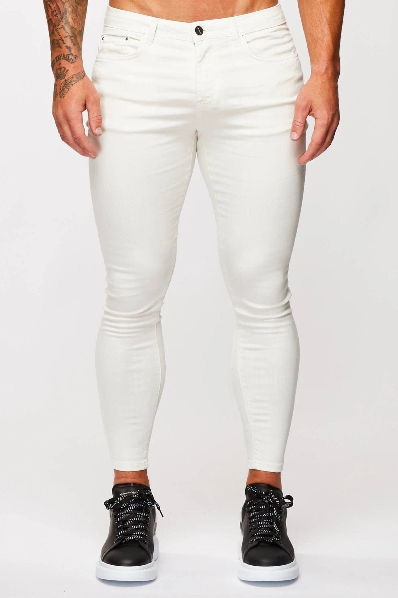 Legend London Jeans COLOURED DENIM - ECRU