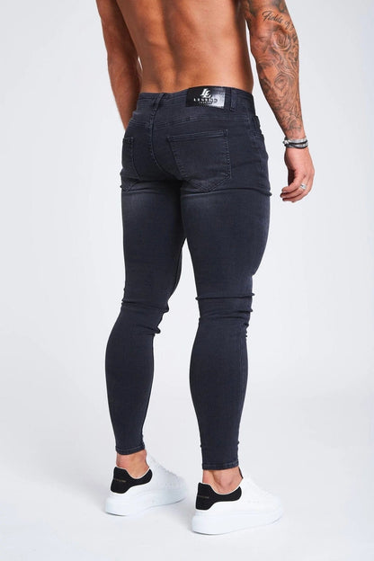 Legend London Jeans Grey Jeans - Non-Ripped