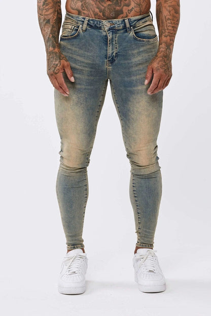Legend London Jeans HEAVY STONE WASH - SPRAY ON JEANS