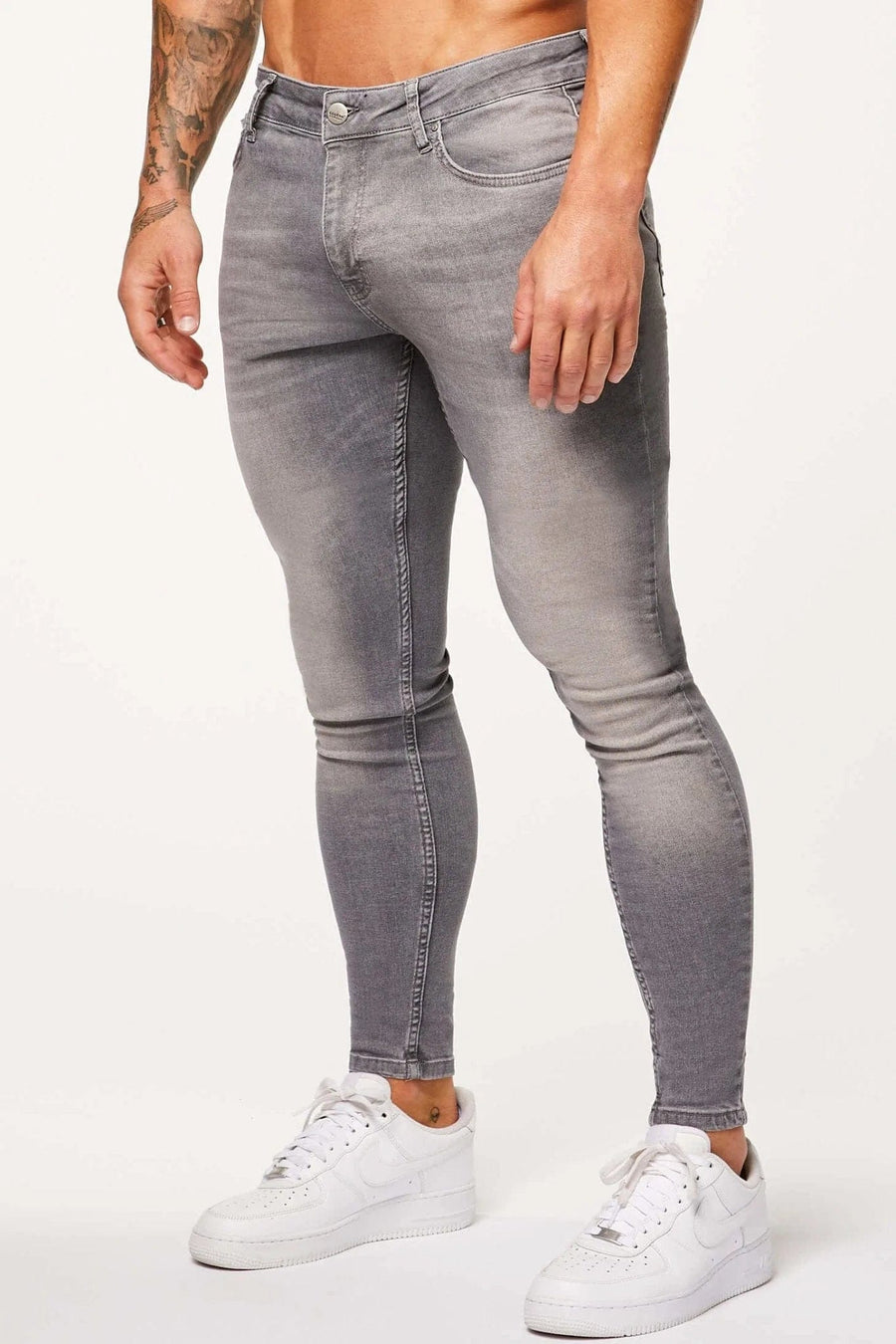 Legend London Jeans PEBBLE GREY - SPRAY ON JEANS