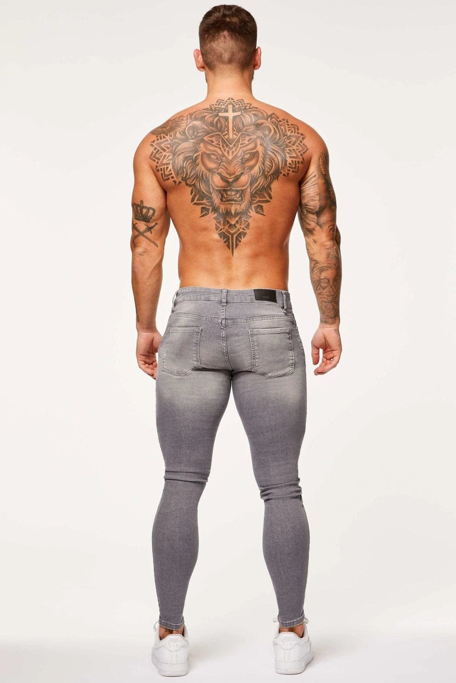 Legend London Jeans PEBBLE GREY - SPRAY ON JEANS
