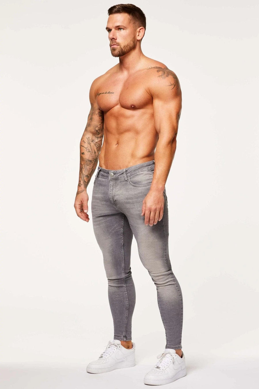 Legend London Jeans PEBBLE GREY - SPRAY ON JEANS