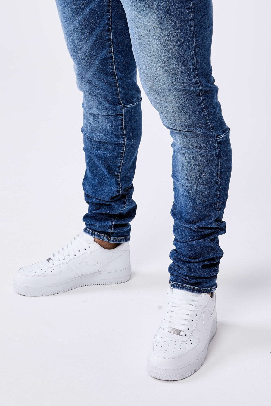 Legend London Jeans PREMIUM SKINNY FIT JEANS - DARK BLUE WASH