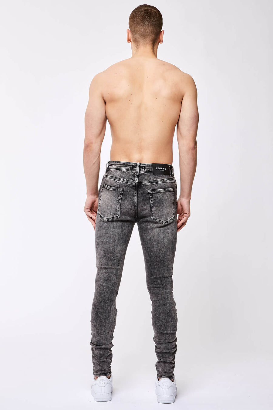Legend London Jeans SKINNY FIT JEANS - ACID GREY WASH