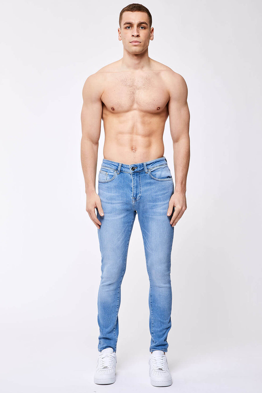 Legend London Jeans SKINNY FIT JEANS - ESSENTIAL BLUE DENIM